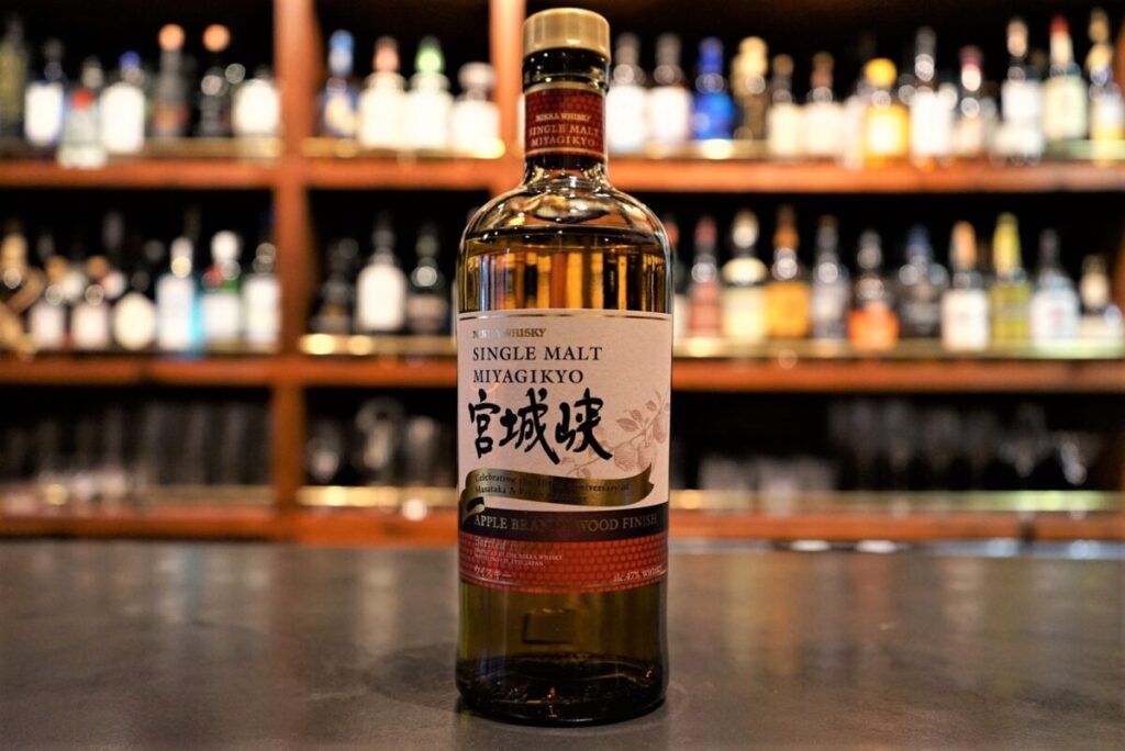 新品 宮城峡 ウイスキー　アップル ブランデー　Japanese whisky