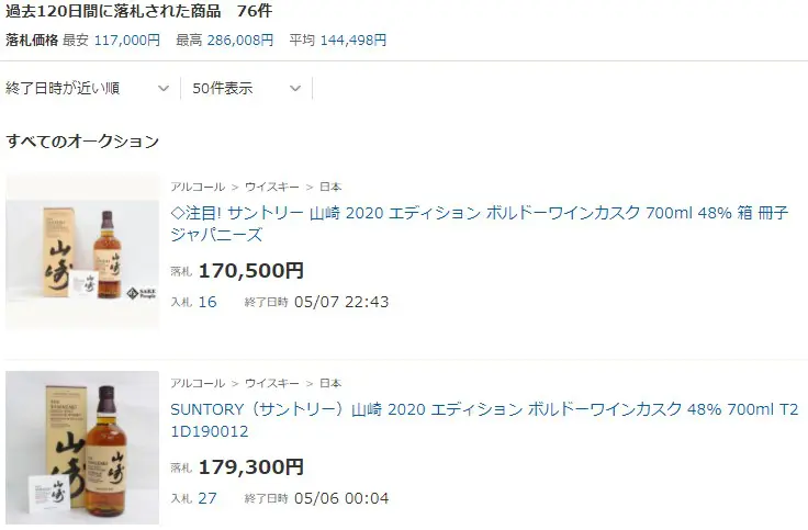 レビュー】シングルモルト山崎 ボルドーワインカスク 2020 EDITION