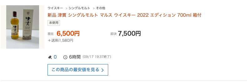 レビュー】シングルモルト津貫2022 エディション – 特徴や味、定価