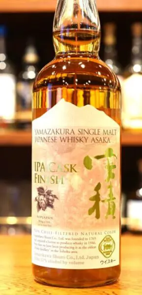 YAMAZAKURAシングルモルト 安積 IPA CASK FINISH DSC05180-600x399.jpg