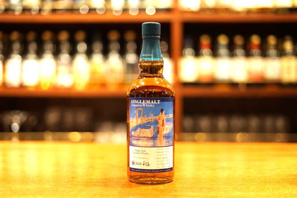 【レビュー】シングルカスク静岡 Potstill K×Japanese Barley for BAR新海