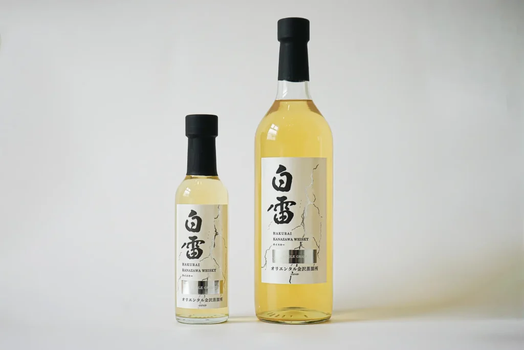 【発売情報】オリエンタル金沢蒸溜所、金沢ウイスキー 「白雷」を3月20日に発売
